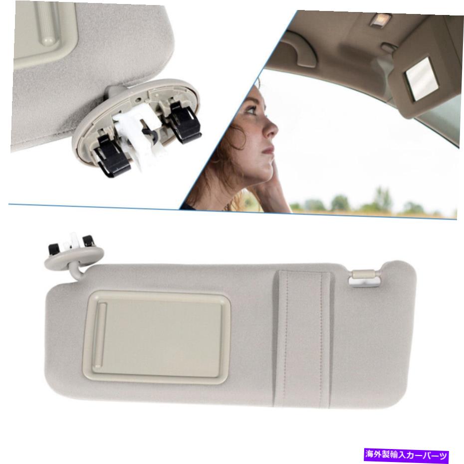 サンシェード トヨタ2007-2011のカムリ左ドライバーサイドカーサンバイザーとサンルーフベージュタン For TOYOTA 2007-2011 Camry Left Driver Side Car Sun Visor with Sunroof Beige Tan【並行輸入品】
