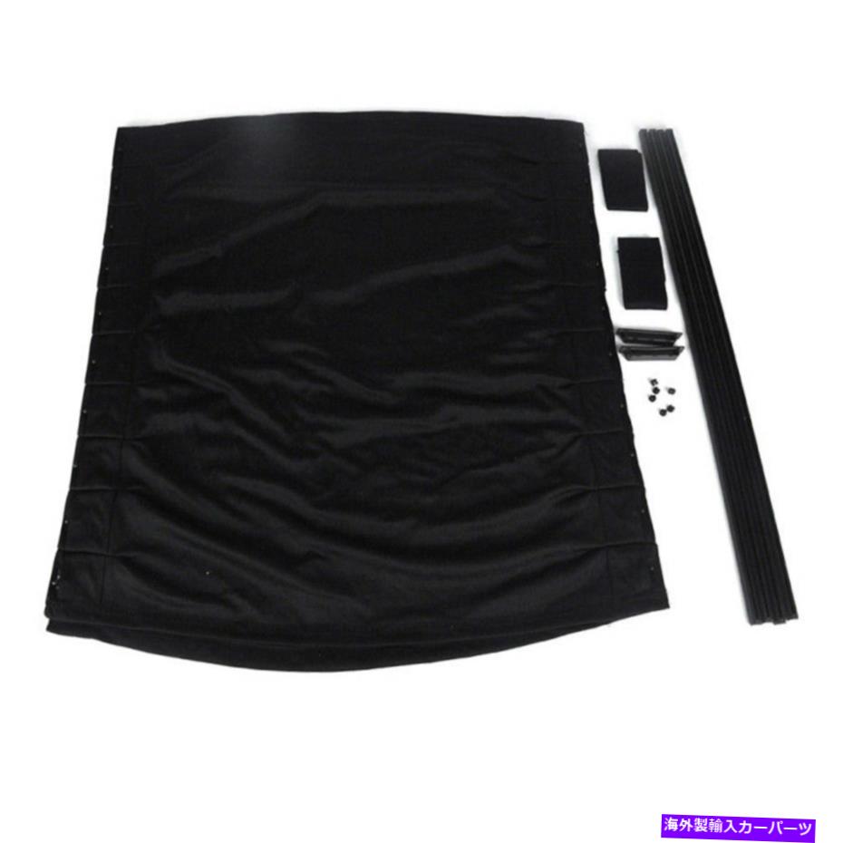 サンシェード 2xブラックカーウィンドウカーテンサンシェードバイザーUV保護アクセサリー50cmx47cm 2X Black Car Window Curtain Sunshade Visor UV Protection Accessories 50cmx47cm【並行輸入品】