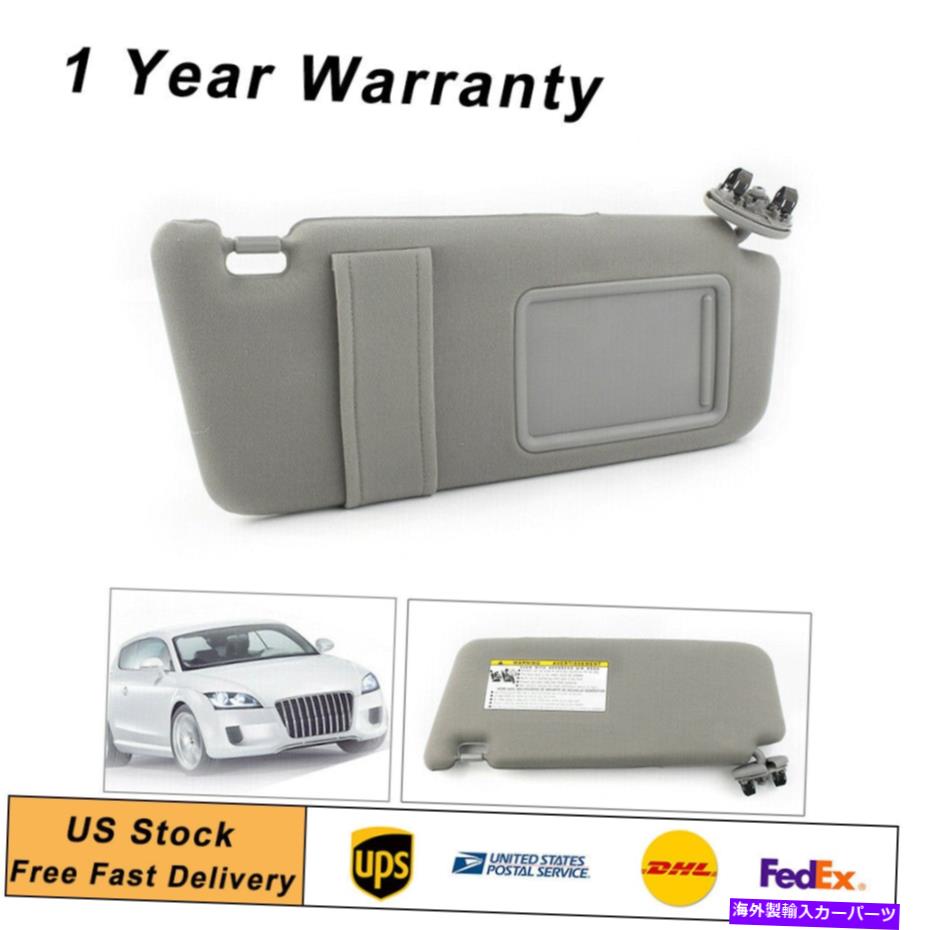 サンシェード フィットトヨタカムリ2007-2011サンバイザーサンシェード付きサンルーフ右の助手席側 Fit Toyota Camry 2007-2011 Sun Visor Sunshade W/oSunroof Right Passenger Side【並行輸入品】