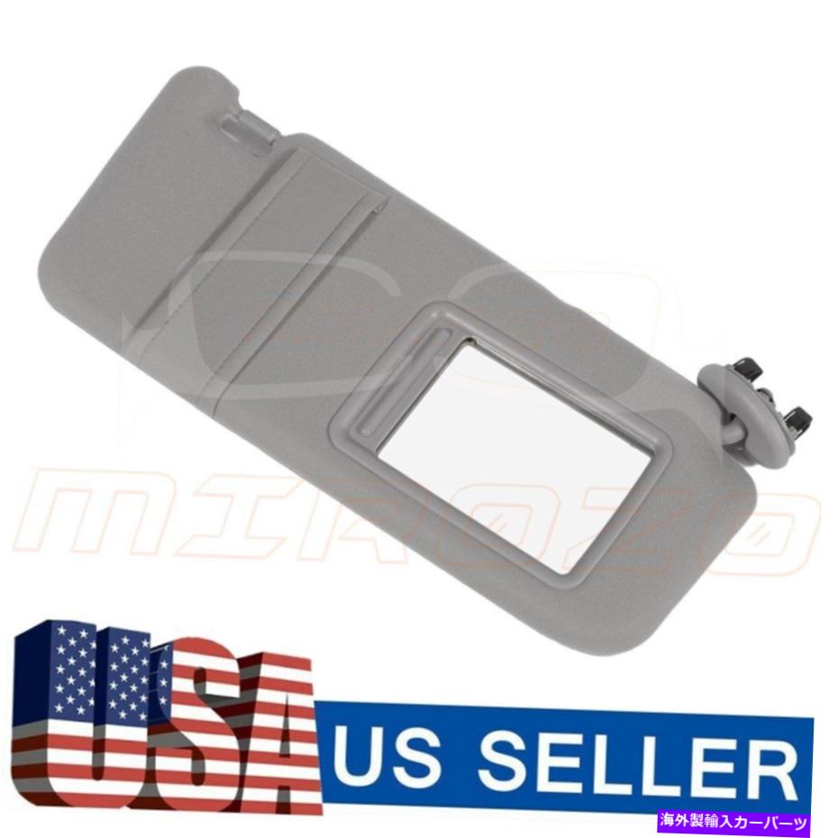 サンシェード トヨタカムリ2006-2011グレーライトカーサンプラッシュクロスバイザー2.4L 2.5L 3.5L For Toyota Camry 2006-2011 Gray Right Car Sun Plush Cloth visor 2.4L 2.5L 3.5L【並行輸入品】