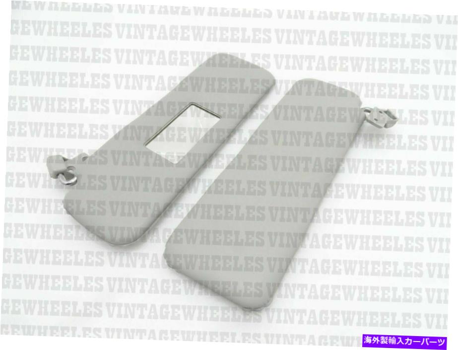 サンシェード 鈴木smuraiジプシーサンバイザーにぴったりのサンシェードグレーカラーミラー付き FIT FOR SUZUKI SAMURAI GYPSY SUN VISORS SUN SHADE GREY COLOR WITH MIRROR【並行輸入品】