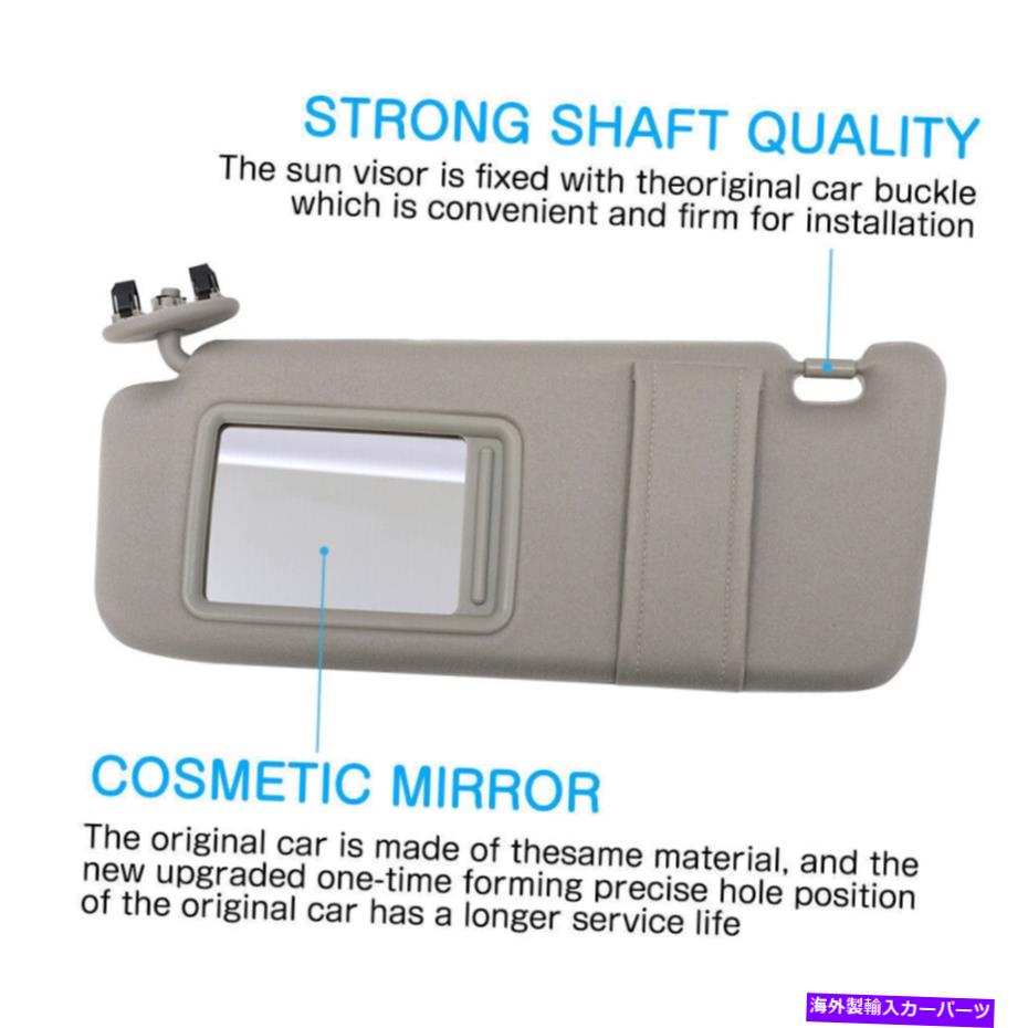 サンシェード 2007年から2011年のサンルーフとのトヨタカムリの左側のサンバイザーサンシェード Left Side Sun Visor Sunshade for 2007-2011 For Toyota Camry With Sunroof【並行輸入品】