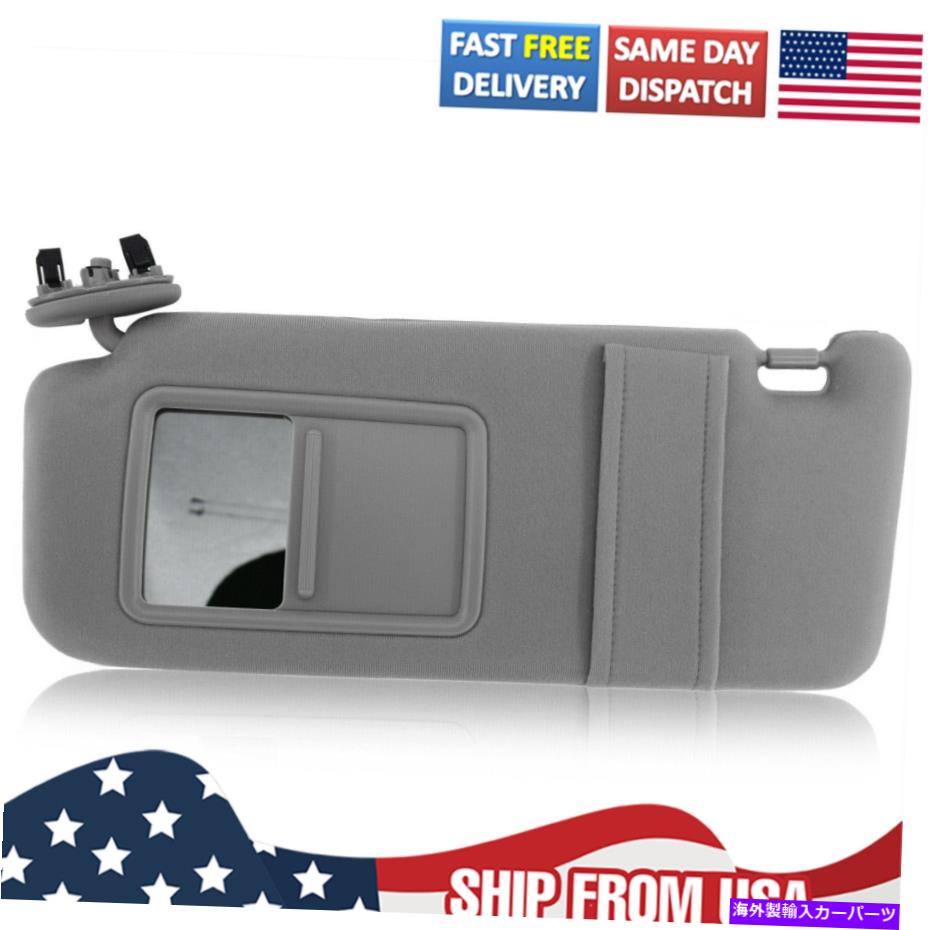 サンシェード トヨタカムリハイブリッド20072011ドライバーサイドのサンバイザーサンシェード左灰色の鏡 Sun Visor Sunshade For Toyota Camry Hybrid 20072011 Driver side Left Gray Mirror【並行輸入品】