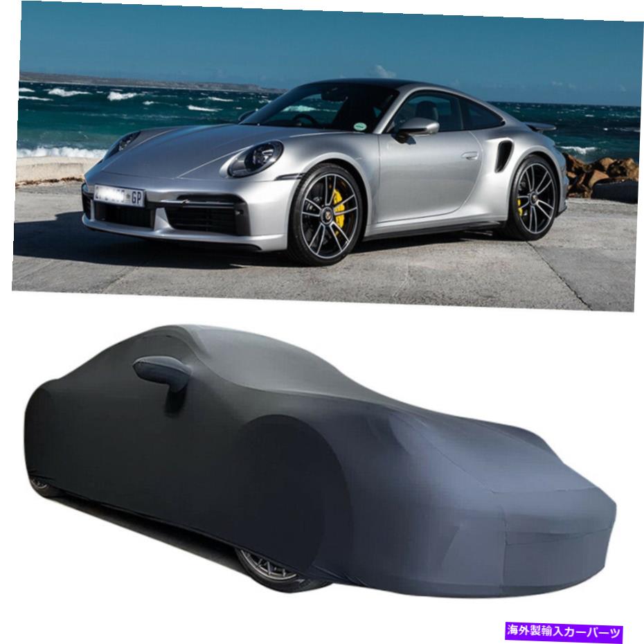 カーカバー ポルシェ911 2002-2022屋内フルカーカバーサテンストレッチブラックダストプルーフ用 For Porsche 911 2002-2022 Indoor Full Car Cover Satin Stretch Black Dust-proof【並行輸入品】｜Us Custom Parts Shop USDM