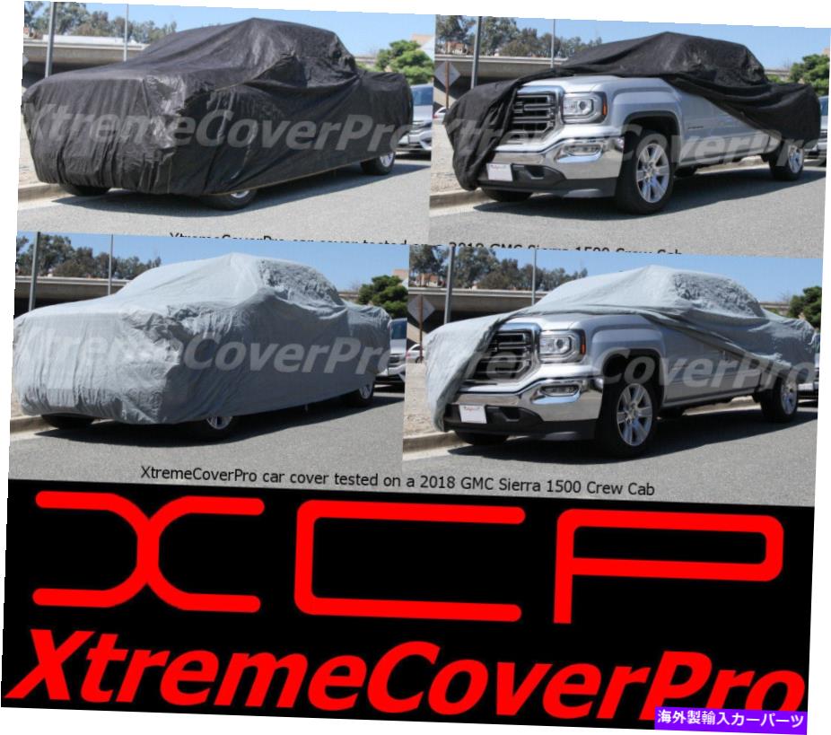 カーカバー トラックカバー1999 2000 2001 2002 2003 GMCシエラ2500HD 3500HDクルーキャブ8フィートベッド Truck Cover 1999 2000 2001 2002 2003 GMC SIERRA 2500HD 3500HD Crew Cab 8ft Bed【並行輸入品】