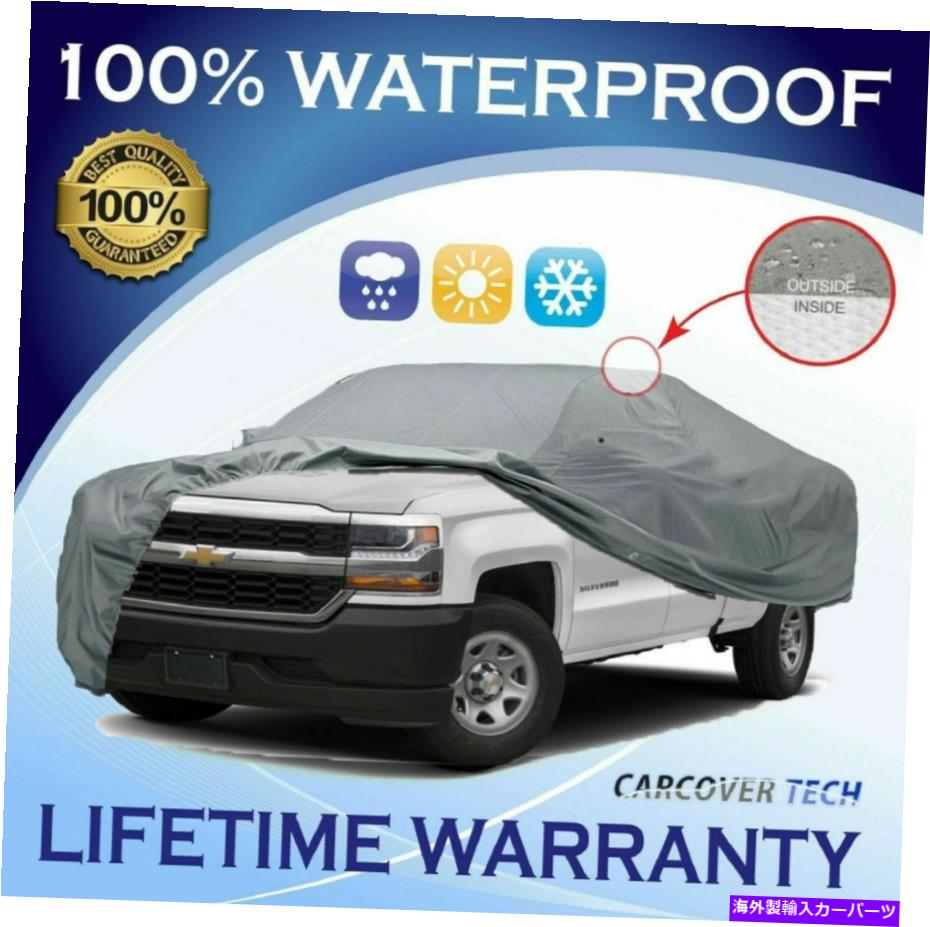 カーカバー シボレーシルバラードの100％耐候性フルピックアップトラックカバー[2000-2022] 100% Weatherproof Full Pickup Truck Cover For Chevy Silverado [2000-2022]【並行輸入品】｜Us Custom Parts Shop USDM