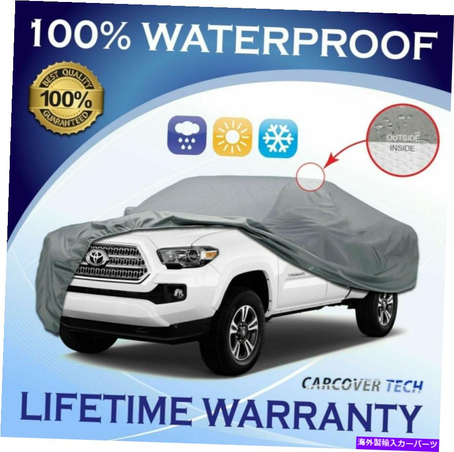 カーカバー トヨタタコマの100％耐候性フルピックアップトラックカバー[2001-2022] 100% Weatherproof Full Pickup Truck Cover For Toyota Tacoma [2001-2022]【並行輸入品】