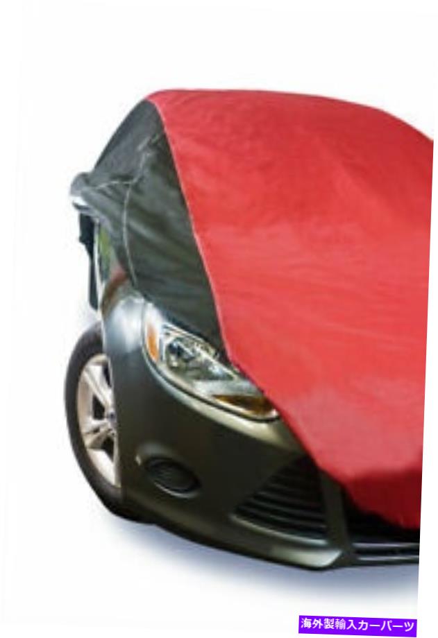カーカバー USA MADE CAR COVER RED/BLACK FITS HONDA ACOMPLY 2007 2006 2005 *チャートを参照 USA Made Car Cover Red/Black fits Honda Accord 2007 2006 2005 *see chart【並行輸入品】