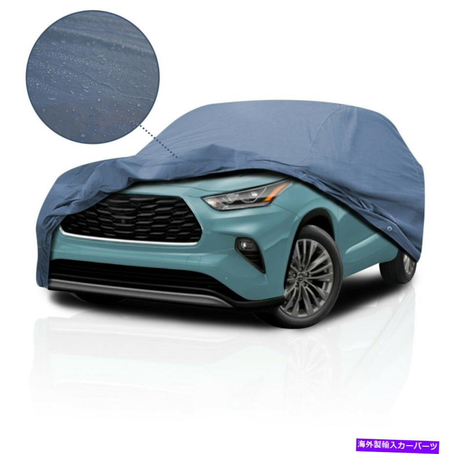 カーカバー [PSD]トヨタRAV4 SUV 4ドア2019-2022の最高の防水フルカーカバー [PSD] Supreme Waterproof Full Car Cover for Toyota RAV4 SUV 4 Door 2019-2022【並行輸入品】