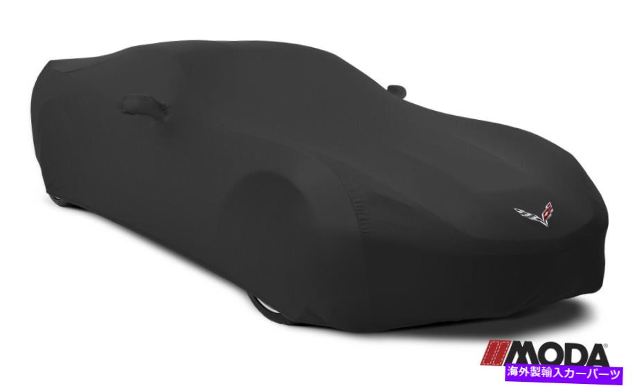 カーカバー Moda -Indoorストレッチカスタムカーカバー2014-19 C7 Chevy Corvette WBag＆Logo MODA -INDOOR Stretch Custom Car Cover for 2014-19 C7 Chevy Corvette wBag & Logo【並行輸入品】