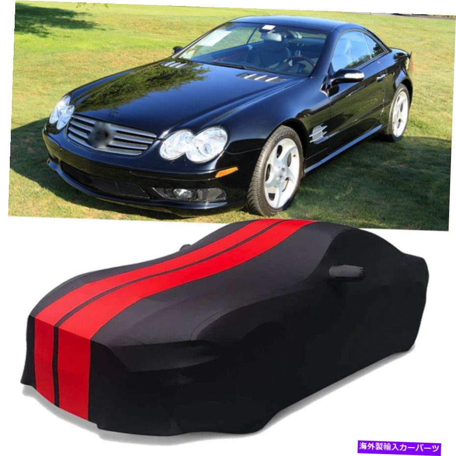 カーカバー メルセデスベンツSL500 SL600サテンストレッチ屋内カーカバースクラッチダストプルーフ用 For Mercedes-Benz SL500 SL600 Satin Stretch Indoor Car Cover Scratch Dustproof【並行輸入品】