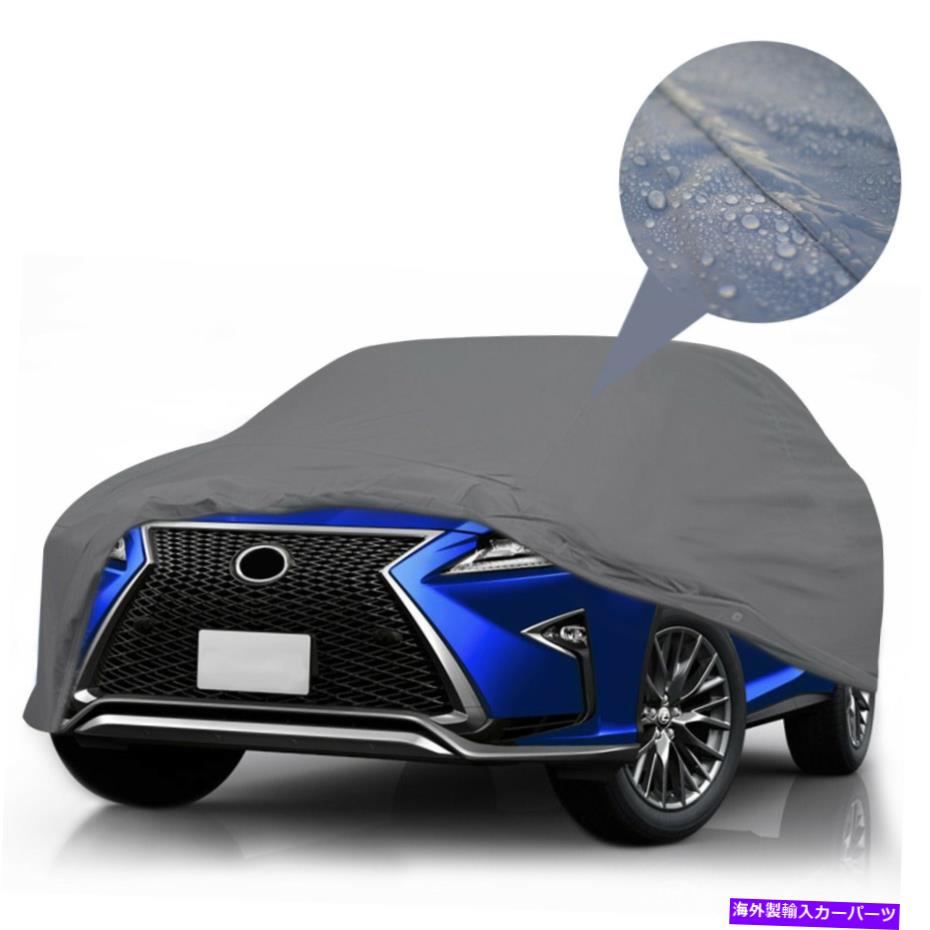 カーカバー [PSD] Lexus GX470 2007の最高の防水フルセミカスタムフィットカーカバー [PSD] Supreme Waterproof Full Semi Custom Fit Car Cover for Lexus GX470 2007【並行輸入品】
