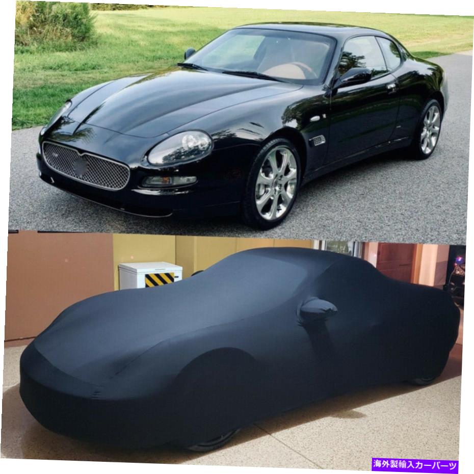 カーカバー Maserati Coupe GT屋内カーカバーストレッチサテンスクラッチダストプルーフカスタム用 For Maserati Coupe GT Indoor Car Cover Stretch Satin Scratch Dustproof Custom【並行輸入品】