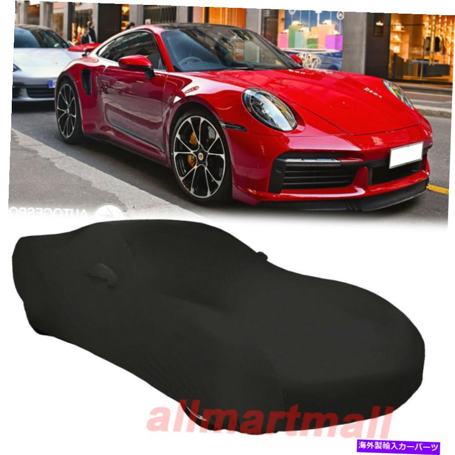 カーカバー サテンストレッチ屋内フルカーカバースクラッチダストプルーフ保護ポルシェ992 Satin Stretch Indoor Full Car Cover Scratch Dustproof Protect for Porsche 992【並行輸入品】