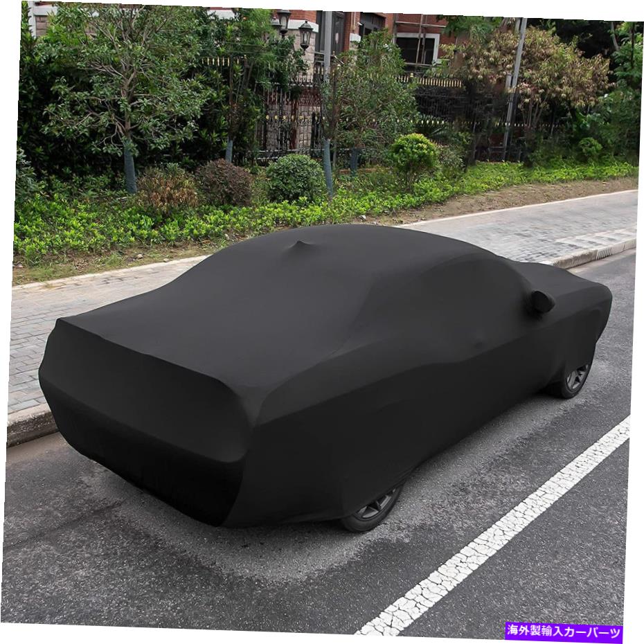 カーカバー ダッジチャレンジャーカーカバーストレッチ布特別な屋内ダストサン保護 For Dodge Challenger Car Covers Stretch Cloth Special Indoor Dust Sun Protection【並行輸入品】