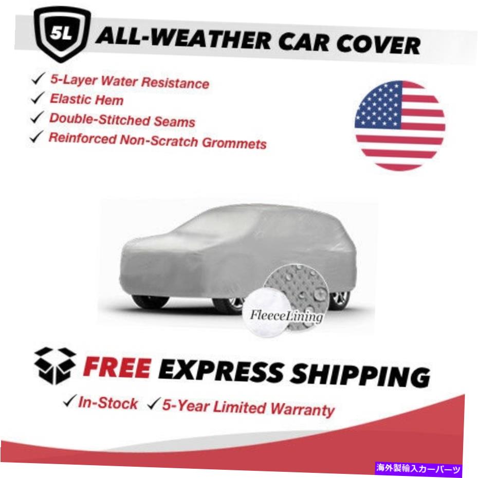 カーカバー 2014年のジープラングラースポーツユーティリティ2ドアの全天候型車カバー All-Weather Car Cover for 2014 Jeep Wrangler Sport Utility 2-Door【並行輸入品】