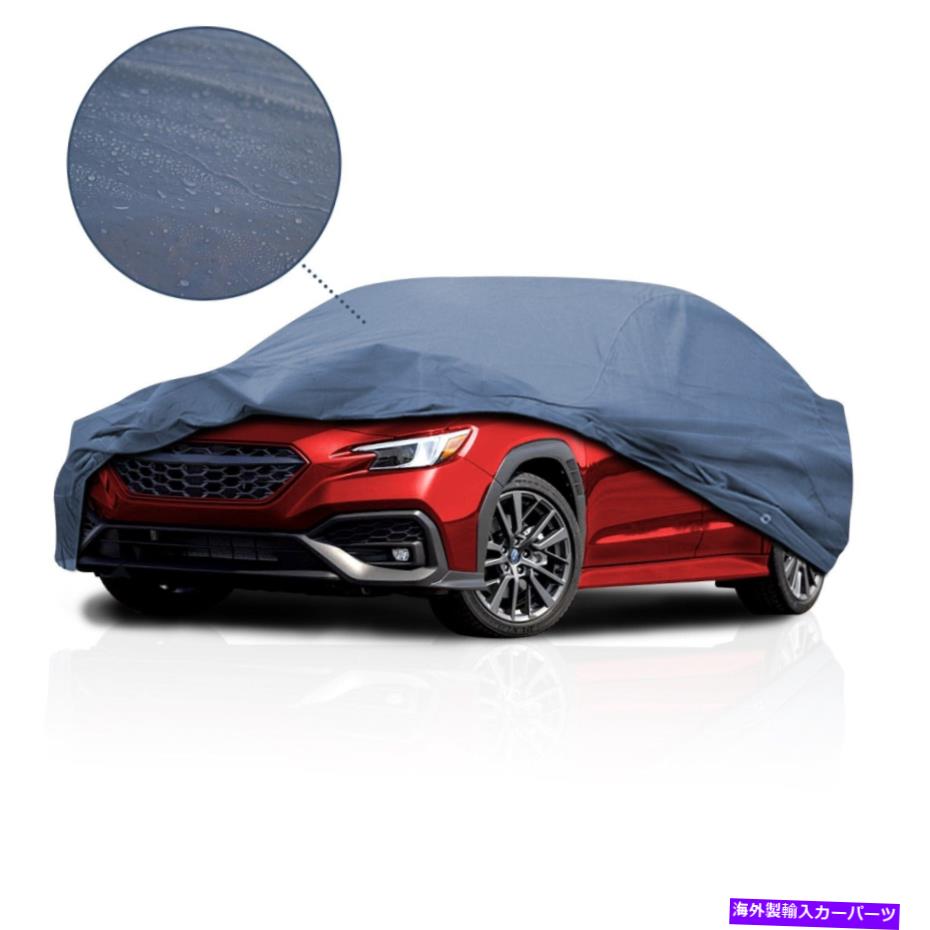 カーカバー [PSD]スバルWRX STI 2013-2022セダン4ドア向けの最高の防水車カバー [PSD] Supreme Waterproof Car Cover for Subaru WRX STI 2013-2022 Sedan 4-Door【並行輸入品】