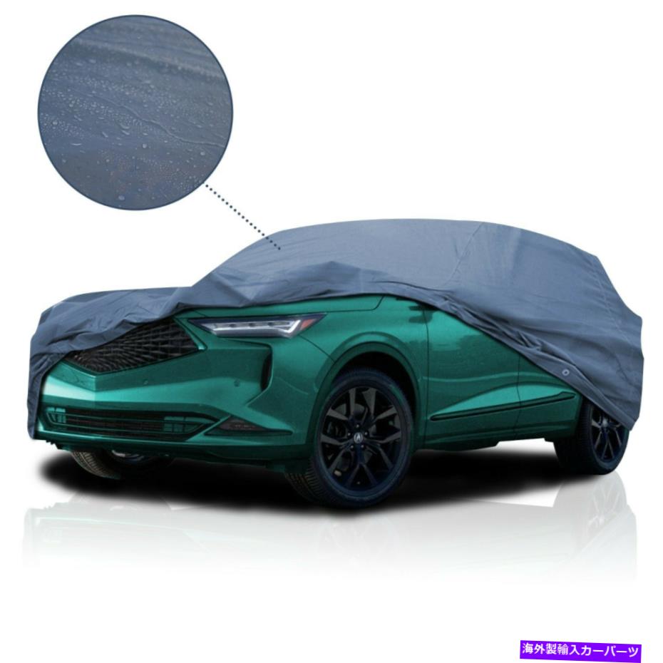 カーカバー [PSD] 2022 ACURA MDXの最高の防水セミカスタムフィットフルSUVカーカバー [PSD] Supreme Waterproof Semi Custom Fit Full SUV Car Cover for 2022 Acura MDX【並行輸入品】