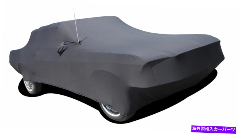 カーカバー オニキス1965-1968マスタングサテン屋内カーカバー - ブラック - クーペ＆コンバーチブル Onyx 1965-1968 Mustang Satin Indoor Car Cover - Black - Coupe & Convertible【並行輸入品】