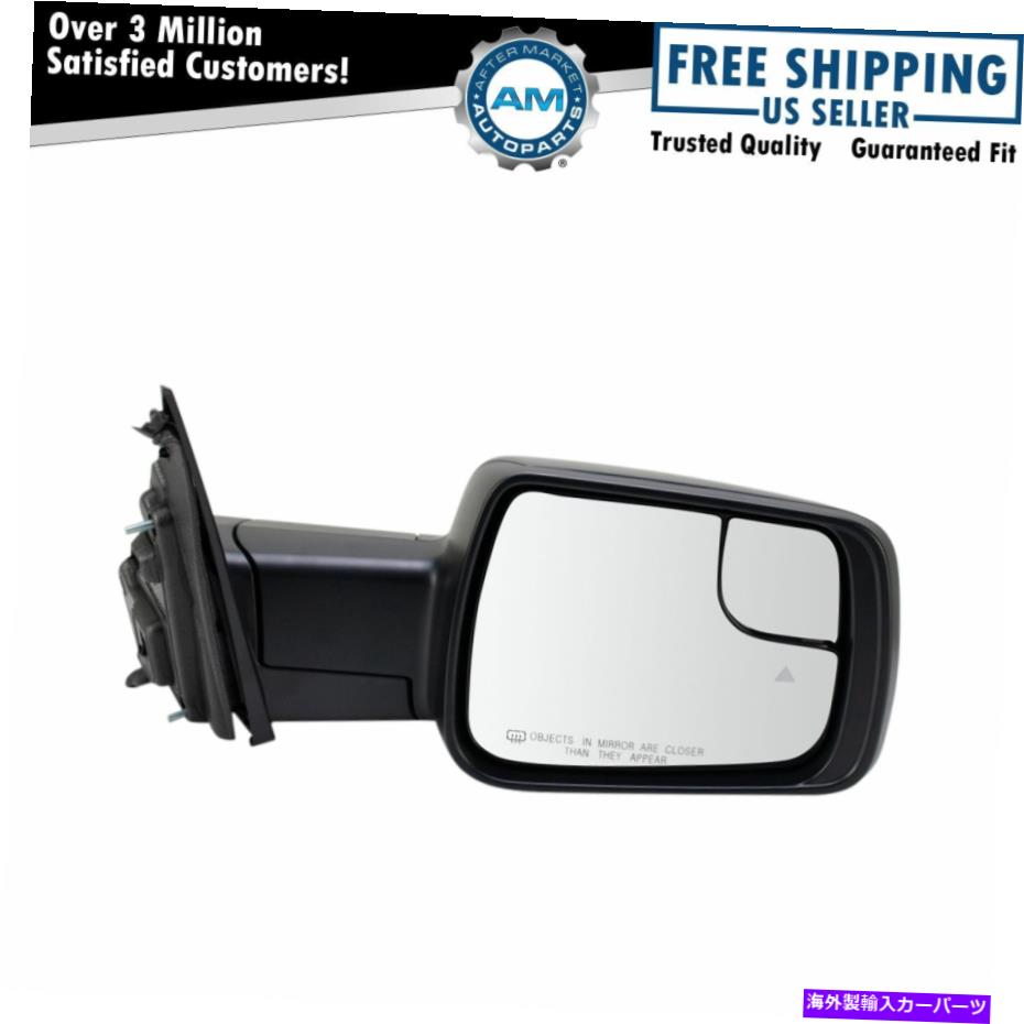 USミラー ミラーパワー加熱された死角マニュアル折りたたみrhパッセンジャーサイドラム1500 Mirror Power Heated Blind Spot Manual Folding RH Passenger Side for Ram 1500【並行輸入品】