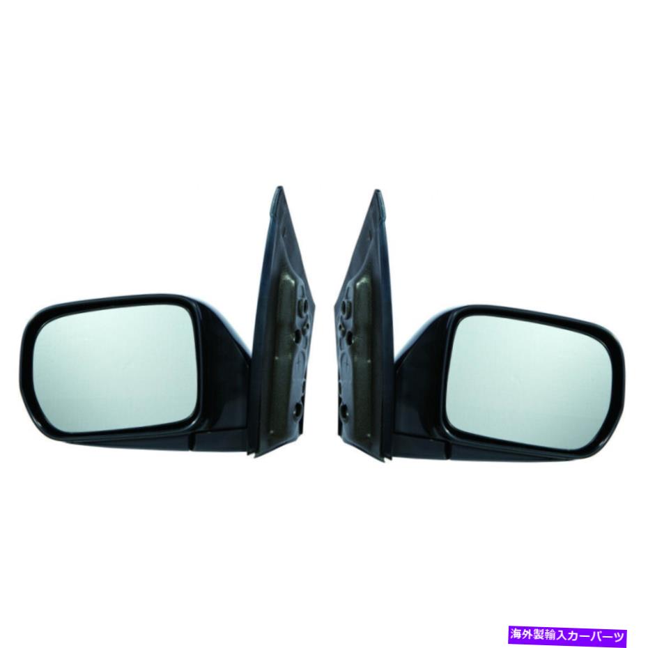 USミラー ホンダオデッセイ1999-2004ドアミラードライバー＆乗客側|ペア|マニュアル For Honda Odyssey 1999-2004 Door Mirror Driver & Passenger Side | Pair | Manual【並行輸入品】