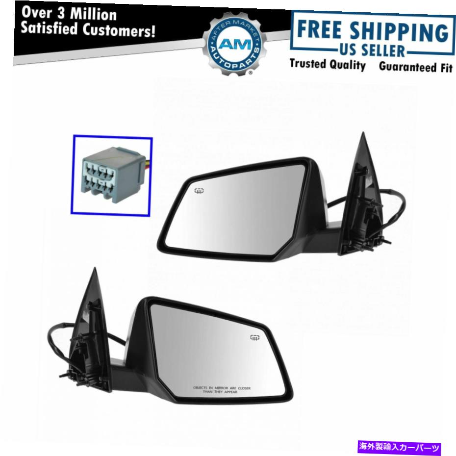 USミラー Chevy GMC Saturnのミラーパワー加熱ドライバー助手席の乗客サイドペア Mirror Power Heated Driver Passenger Side PAIR for Chevy GMC Saturn【並行輸入品】