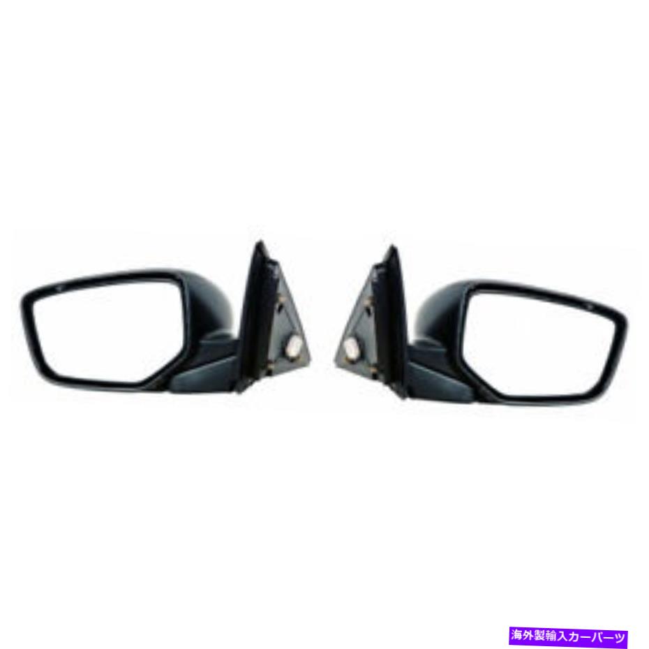 USミラー ホンダアコード2008-2012ドアミラードライバーと乗客側のペア For Honda Accord 2008-2012 Door Mirror Driver and Passenger Side Pair -Power【並行輸入品】