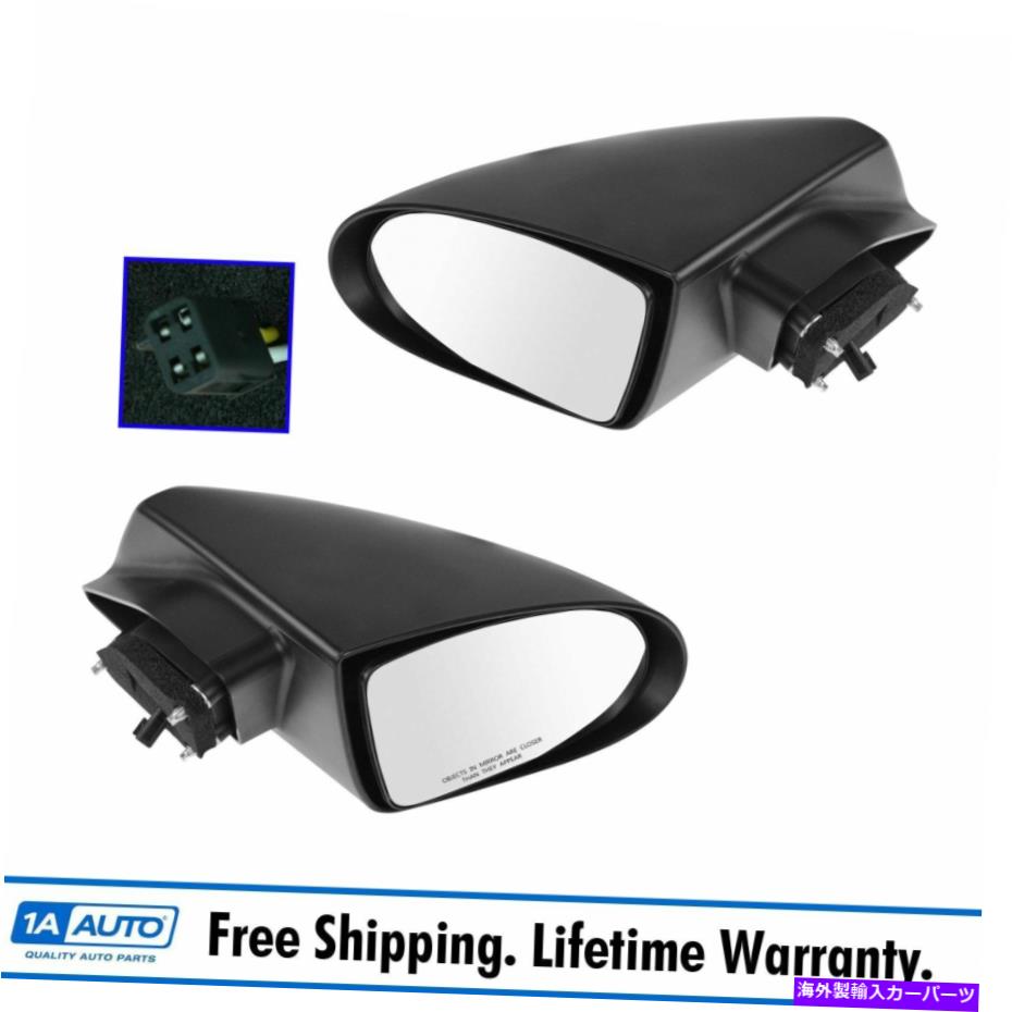 USミラー パワーサイドミラーペアの左と右rh rh paint 93-02シボレーカマロと一致する Power Side Mirrors Pair Left & Right LH RH Paint to Match for 93-02 Chevy Camaro【並行輸入品】
