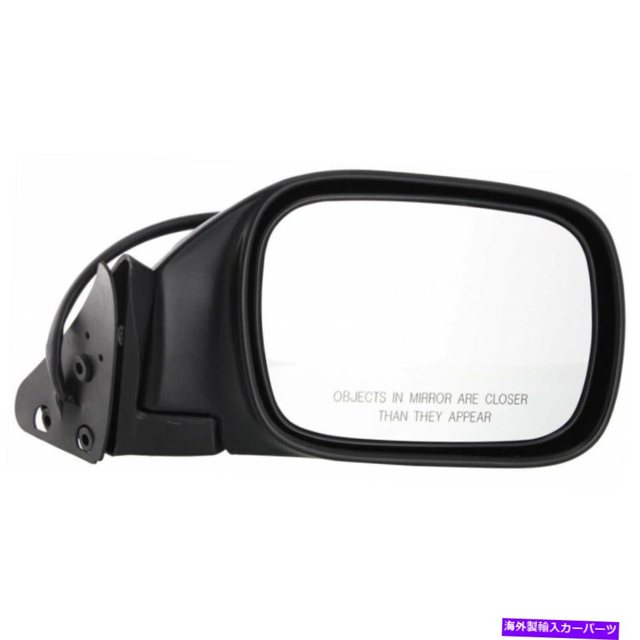 USミラー Jeep Cherokee 1997-2001ドアミラー旅客サイドパワーテクスチャブラック For Jeep Cherokee 1997-2001 Door Mirror Passenger Side Power Textured Black【並行輸入品】