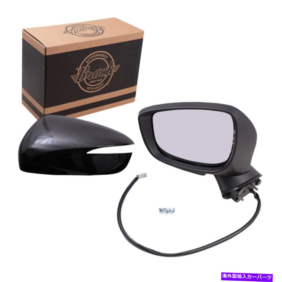 USミラー パワードアミラーフィット2016-2019マツダCX-3ドライバー左サイドシグナルで加熱 Power Door Mirror fits 2016-2019 Mazda CX-3 Driver Left Side Heated with Signal【並行輸入品】
