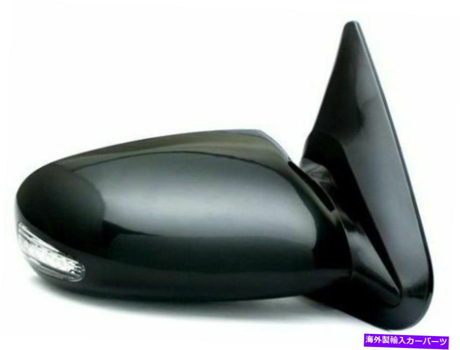 USミラー IPCW CMRL-93RNGブラックスポーツスタイルマニュアルサイドミラーLEDターンシグナル付き IPCW CMRL-93RNG Black Sportage Style Manual Side Mirrors with LED Turn Signal【並行輸入品】