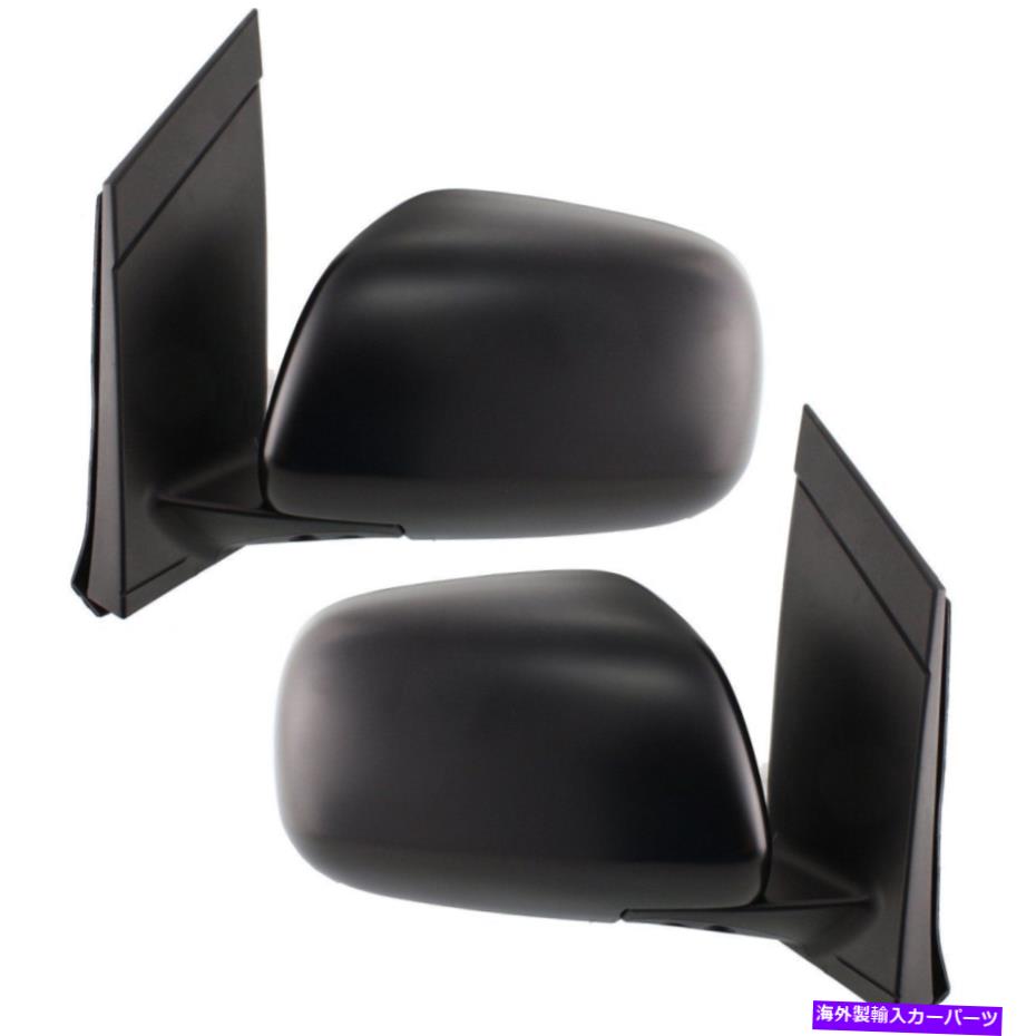 USミラー 2004年から2010年の新しいドライバーと助手席のパワーミラーセットトヨタシエナ New Driver & Passenger Side Power Mirror Set For 2004-2010 Toyota Sienna【並行輸入品】