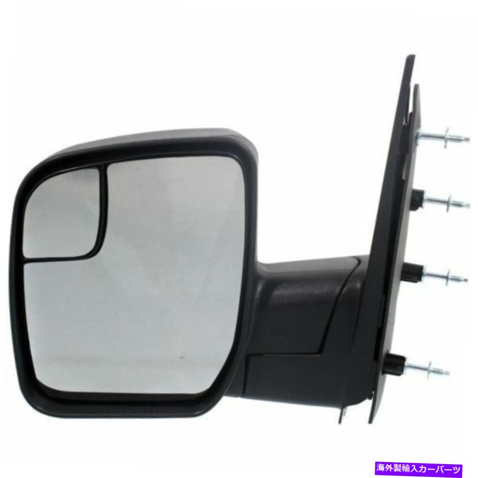 USミラー E-250 10-13、ドライバーサイドミラー、テクスチャブラック For E-250 10-13, Driver Side Mirror, Textured Black【並行輸入品】