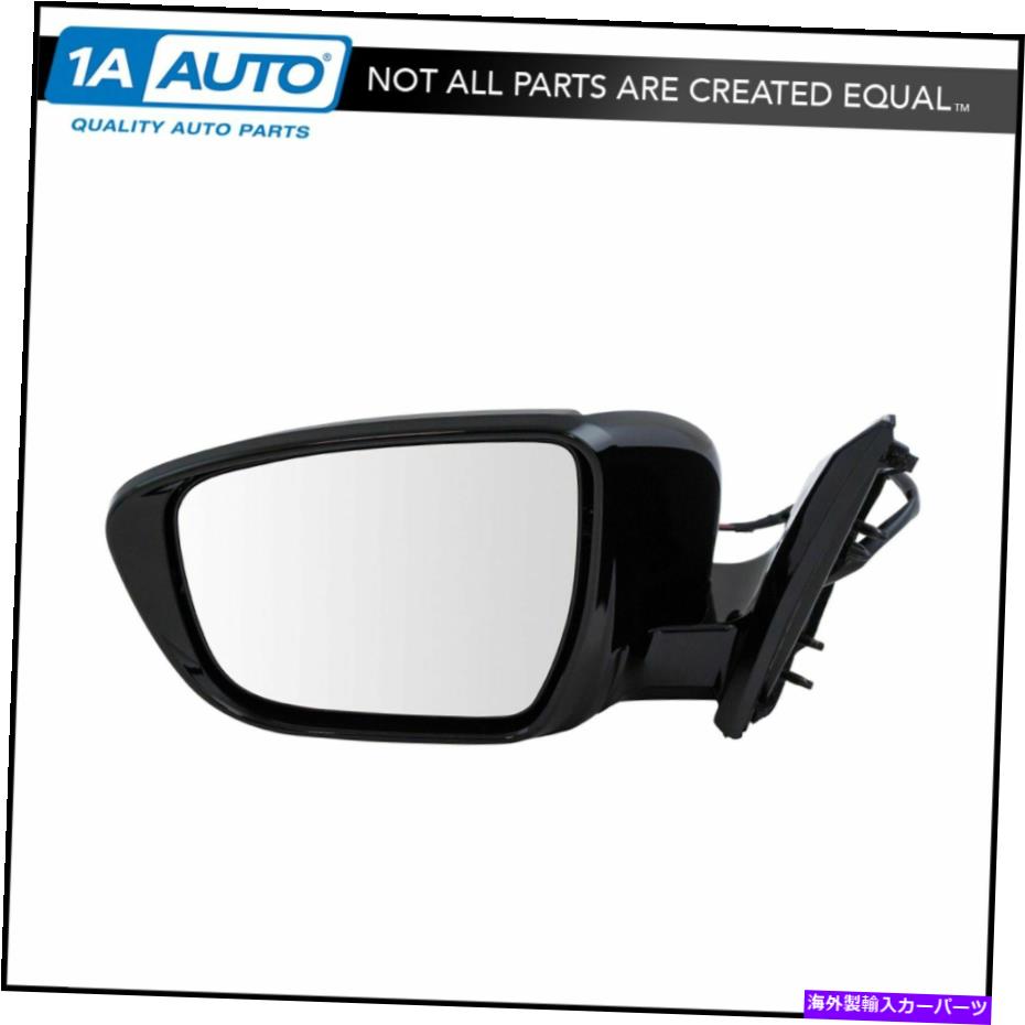 USミラー ミラーパワーターンシグナルスムーズブラックドライバー側は日産ムラーノのために左lh Mirror Power Turn Signal Smooth Black Driver Side Left LH for Nissan Murano New【並行輸入品】