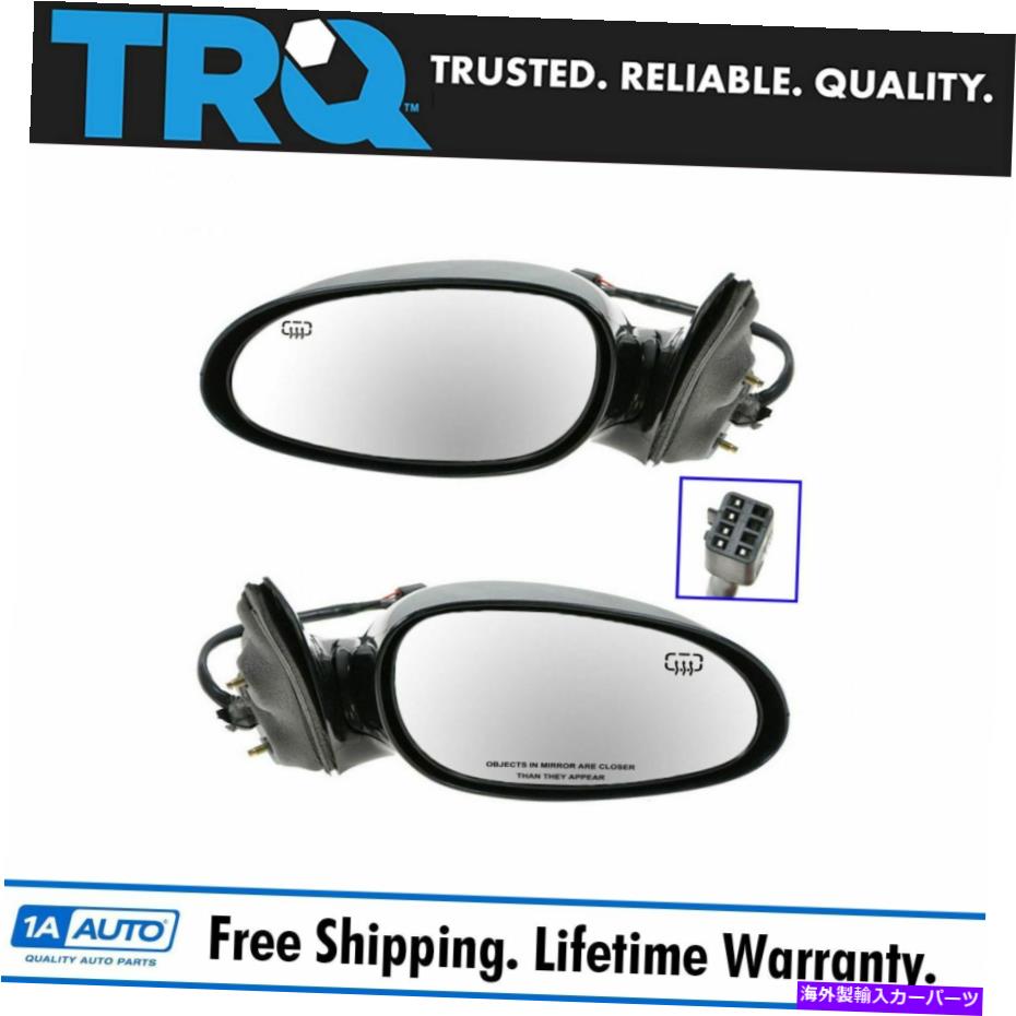 USミラー 97-02ビュイック世紀の右rhペアセット左lh右Rhペアの左左左左左左左折 TRQ Power Heated Mirrors Left LH Right RH Pair Set for 97-02 Buick Century Regal【並行輸入品】