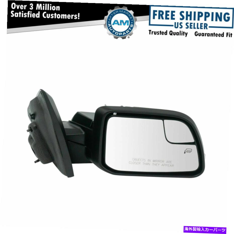 USミラー ミラーパワー加熱信号メモリ水たまりスポッタープライミド右RHの11-15 MKX Mirror Power Heated Signal Memory Puddle Spotter Primed Right RH for 11-15 MKX【並行輸入品】
