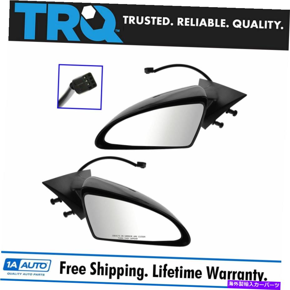 USミラー Pontiac G6セダン用のTRQミラーパワープライマードライバーと乗客ペアセット TRQ Mirrors Power Primered Driver & Passenger Pair Set for Pontiac G6 Sedan【並行輸入品】