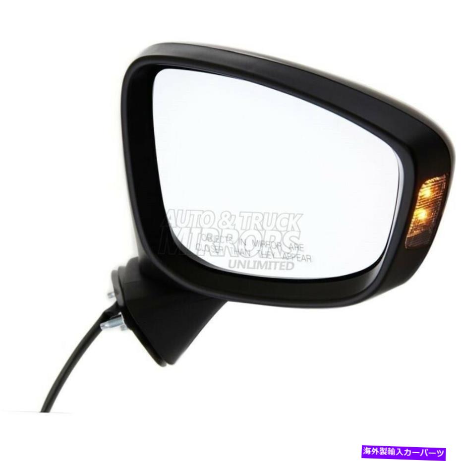 USミラー 13-14マツダCX-5助手席サイドミラーの交換に適合します Fits 13-14 Mazda Cx-5 Passenger Side Mirror Replacement【並行輸入品】