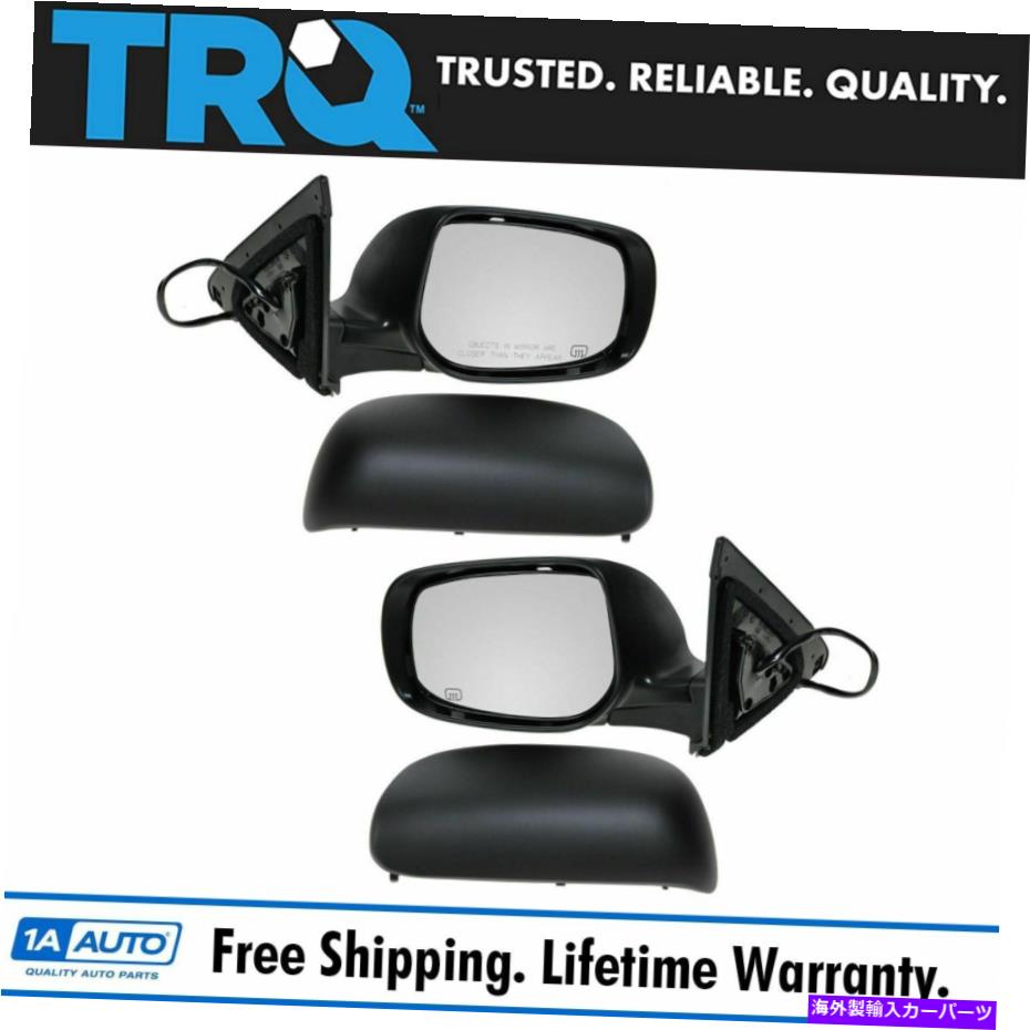USミラー 09-13トヨタマトリックス用のTRQミラーパワー滑らかな黒とペアセット TRQ Mirrors Power Heated Smooth Black & Pair Set for 09-13 Toyota Matrix【並行輸入品】