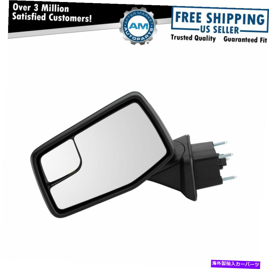 USミラー サイドミラーパワー加熱スポッターマニュアルフォールドテクスチャストライプLH GMC用 Side Mirror Power Heated Spotter Manual Fold Textured Striped LH for GMC【並行輸入品】 43,560円