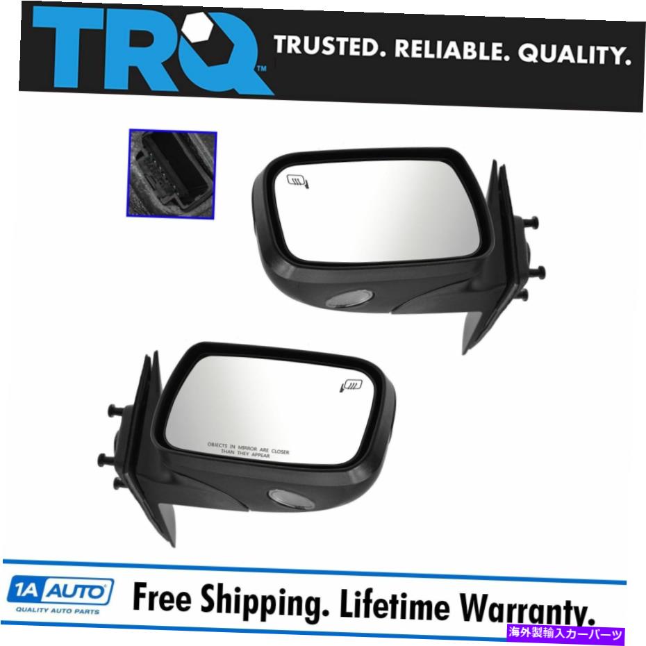 USミラー TRQミラーパワー加熱された水たまり左＆右ペア08-09 TAURUSセーブル TRQ Mirror Power Heated Puddle Light Left & Right Pair for 08-09 Taurus Sable【並行輸入品】