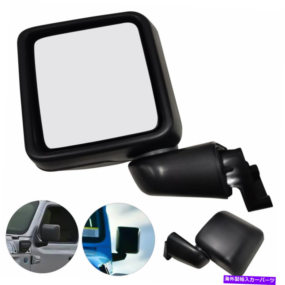 USミラー ジープラングラー2018 19 20 2021 68281891AEの左側のエクステリアリアビューミラー Left Side Exterior Rear View Mirror For Jeep Wrangler 2018 19 20 2021 68281891AE【並行輸入品】