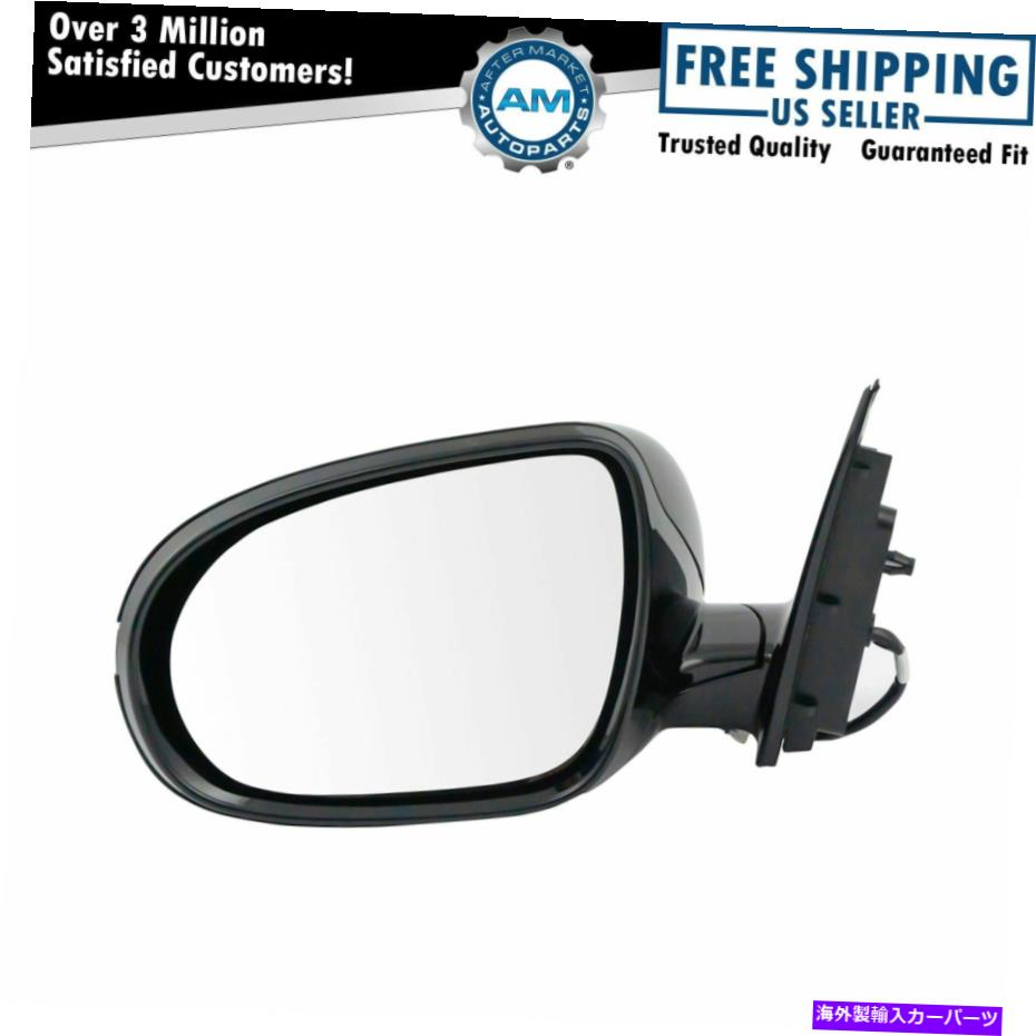 USミラー ミラーパワー加熱信号滑らかな黒いドライバーサイド左lh kia sorento new Mirror Power Heated Signal Smooth Black Driver Side Left LH for Kia Sorento New【並行輸入品】