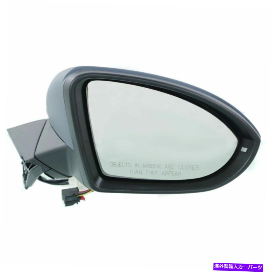 USミラー 2015-2018フォルクスワーゲンゴルフ/ GTIの外部パワー加熱ミラーRH w/ターン信号 Exterior Power Heated Mirror RH w/ Turn Signal for 2015-2018 Volkswagen Golf/GTI【並行輸入品】