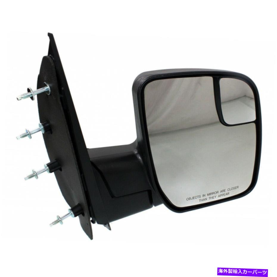 USミラー フォードE-350/E-450スーパーデューティ2010-2014ドアミラー助手席|マニュアル For Ford E-350/E-450 Super Duty 2010-2014 Door Mirror Passenger Side | Manual【並行輸入品】