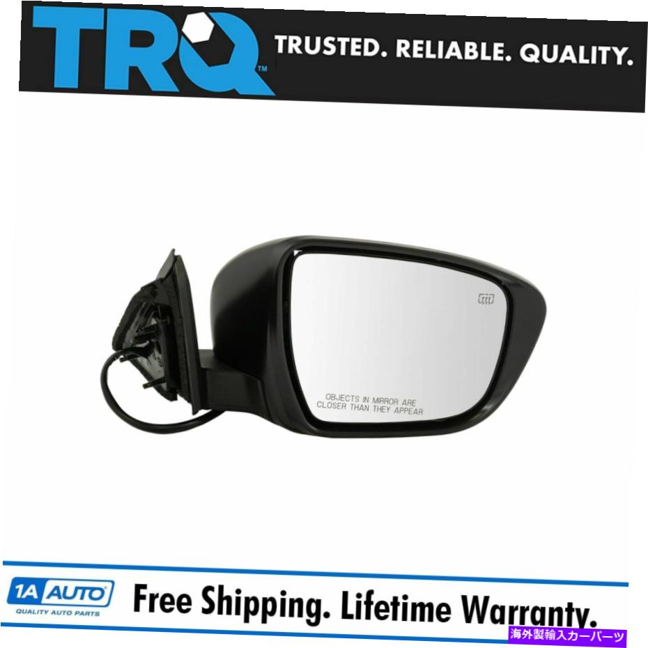 USミラー TRQミラーパワー加熱信号滑らかな黒い助手席側RH日産ローグ TRQ Mirror Power Heated Signal Smooth Black Passenger Side RH for Nissan Rogue【並行輸入品】 43,560円
