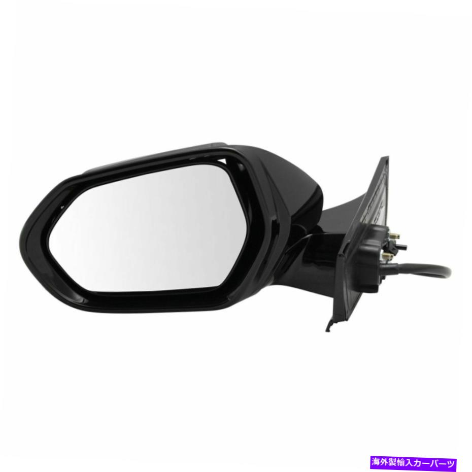 USミラー ミラーパワー加熱ターンシグナルマニュアル折りたたみ塗料 Mirror Power Heated Turn Signal Manual Fold Paint to Match LH for Prius New【並行輸入品】