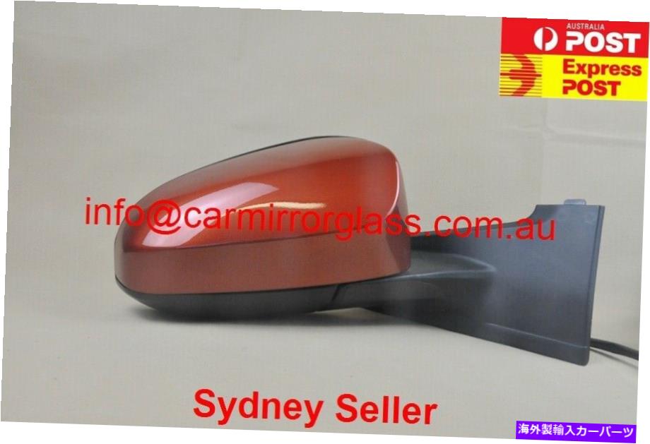 USミラー トヨタヤリスNCP130 2011-2020右側の新しいドアミラー（ハッチのみ）オレンジ NEW DOOR MIRROR FOR TOYOTA YARIS NCP130 2011-2020 RIGHT SIDE (HATCH ONLY) ORANGE【並行輸入品】