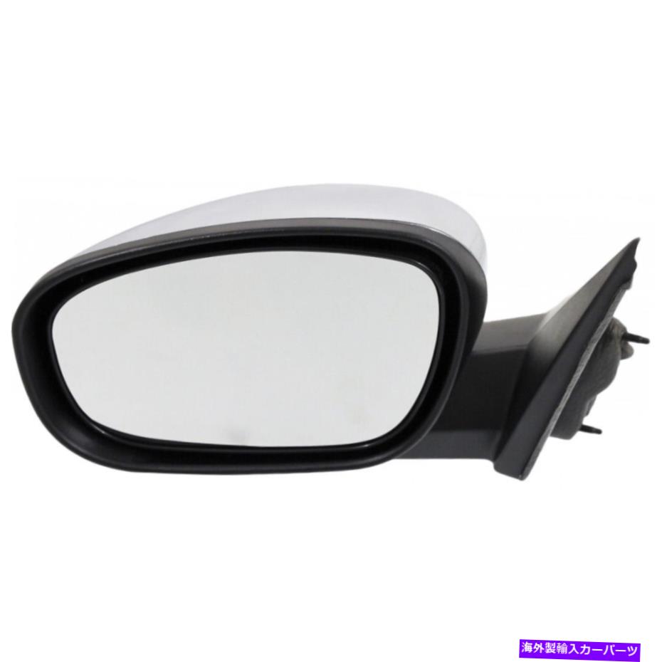 USミラー クライスラー300 2005-2010ドアミラードライバーサイドパワーマニュアル折りたたみ|クロム For Chrysler 300 2005-2010 Door Mirror Driver Side Power Manual Folding | Chrome【並行輸入品】