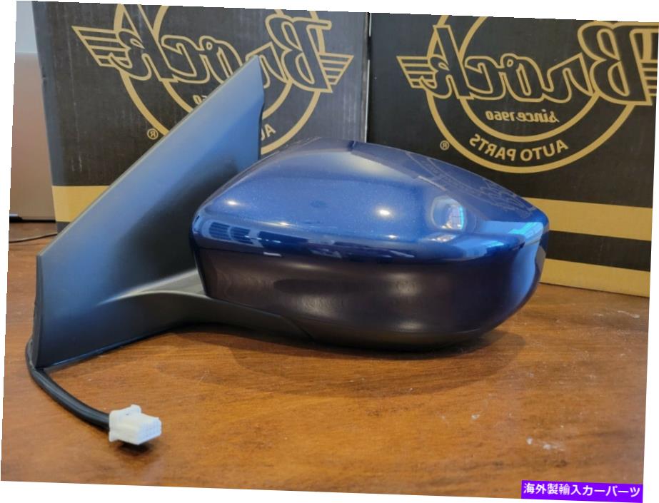 USミラー 新しいブルーミラーは2013-2019日産セントラドライバーサイド左電力を加熱します NEW BLUE Mirror fits a 2013-2019 Nissan Sentra Driver Side Left Power Heated【並行輸入品】